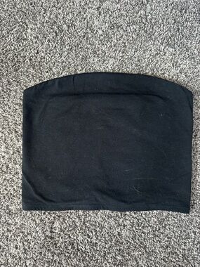 wild fable Black Strapless Tube Top